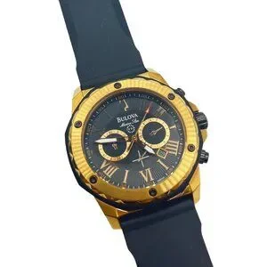 Bulova | Accessories | Bulova Mens Watch 96b4 Marine Star Gold Black Dial Black Rubber Strap | Poshmark Bulova | Accessories | Bulova Mens Watch 96b4 Marine Star Gold Black Dial Black Rubber Strap | Poshmark
